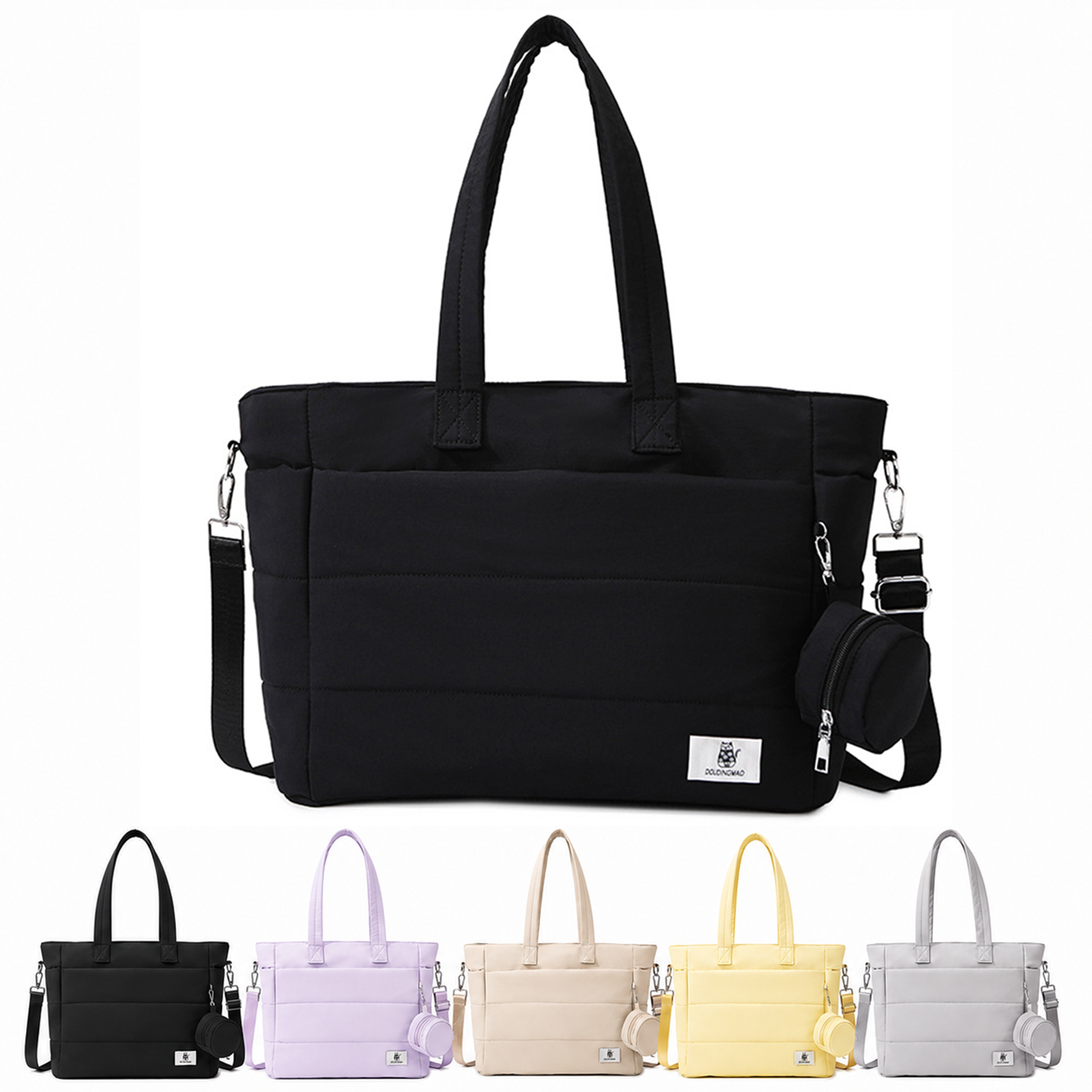 マザーズバッグ トートバッグ リバーシブル 出産祝い おむつ替えマット付 黒 Amazon.co.jp: マザーズバッグ 3WAY トートバッグ 大容量 軽量約560g